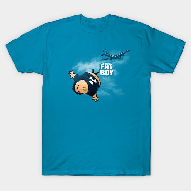 Fat boy Nuke T-Shirt by raxarts